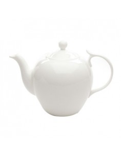 Bule Branco Chá com Filtro "Bone China" 1,4L