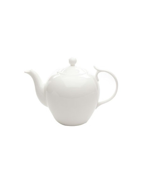 Bule Branco Chá com Filtro "Bone China" 1,4L