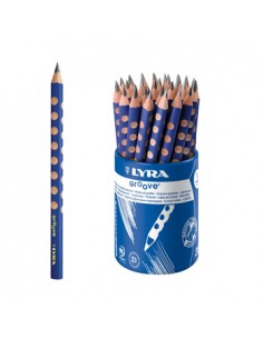 Lapis Carvao Nº2-HB Lyra Groove Grafito Copo 36un