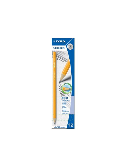 Lapis Carvao Nº3-H Lyra Studium Cx 12un