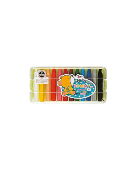 Lapis de Cera Rommy 12 cores Dong-A