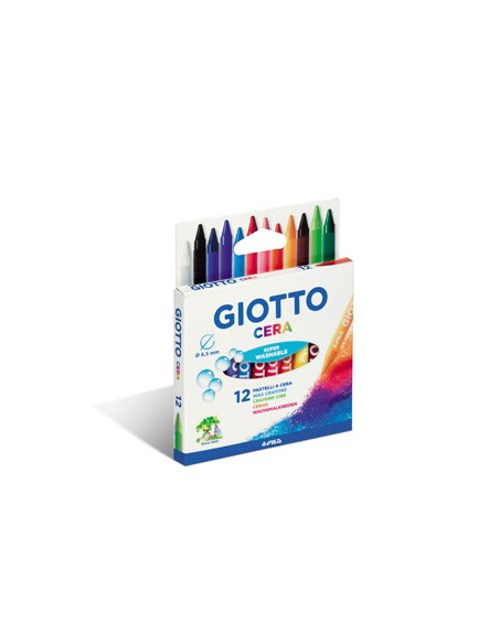 Lapis de Cera Giotto 12 Cores