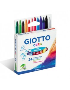 Lapis de Cera Giotto 24 Cores
