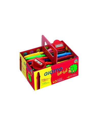 Lapis de Cera Giotto Be-Be Super Schoolpack 40un+ 2 Afia Lap