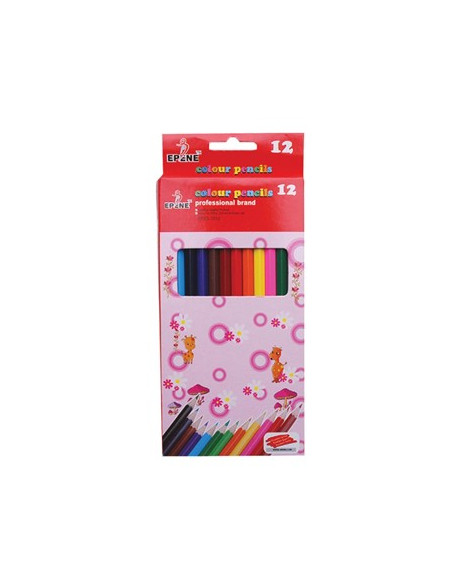 Lapis Cor 18cm Epene EP20-1012 Cx Cartao 12un