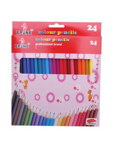 Lapis Cor 18cm Epene EP20-1024 Cx Cartao 24un