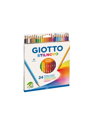 Lapis Cor 18cm Giotto Stilnovo Cx Cartao 24un