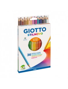 Lapis Cor 18cm Giotto Stilnovo Cx Cartao 36un
