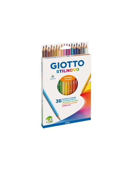 Lapis Cor 18cm Giotto Stilnovo Cx Cartao 36un