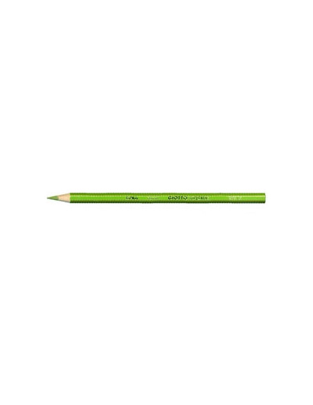 Lapis Cor 18cm Giotto Supermina 3.8mm Verde Alface Cx 12