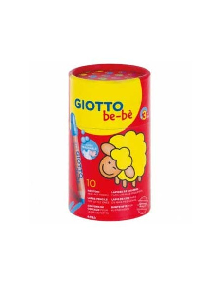 Lapis Cor Giotto Be-Be Copo 10un