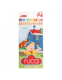 Lapis Cor 18cm Viarco RUCA Cx Cartao 12un