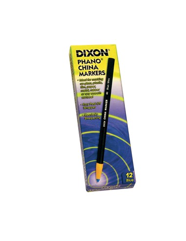 Lapis Dermatografico Dixon Marker Branco Cx 12un