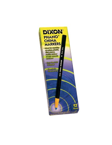 Lapis Dermatografico Dixon Marker Vermelho Cx 12un