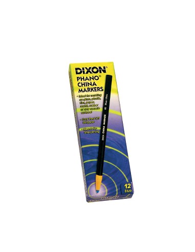 Lapis Dermatografico Dixon Marker Azul Cx 12un