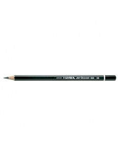 Lapis Grafite 2B Lyra Rembrandt Art Design - 1un