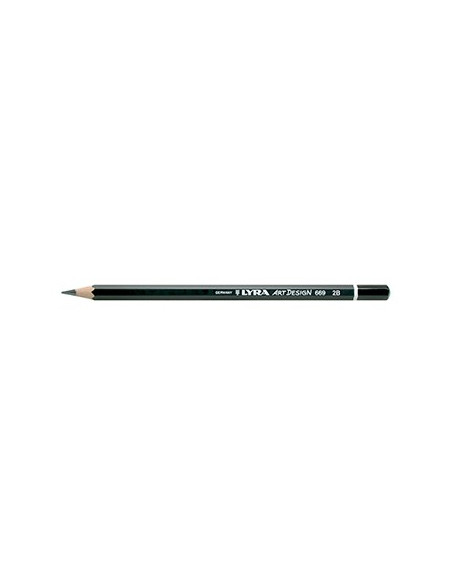 Lapis Grafite 2B Lyra Rembrandt Art Design - 1un