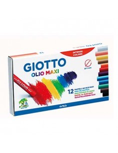 Lápis Pastel a Óleo Giotto Olio 12un