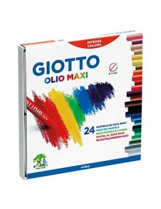 Lápis Pastel a Óleo Giotto Olio 24un
