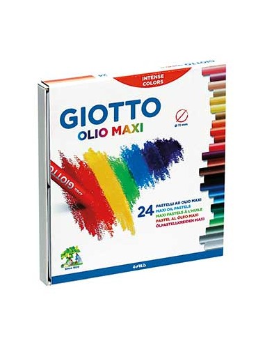 Lápis Pastel a Óleo Giotto Olio 24un