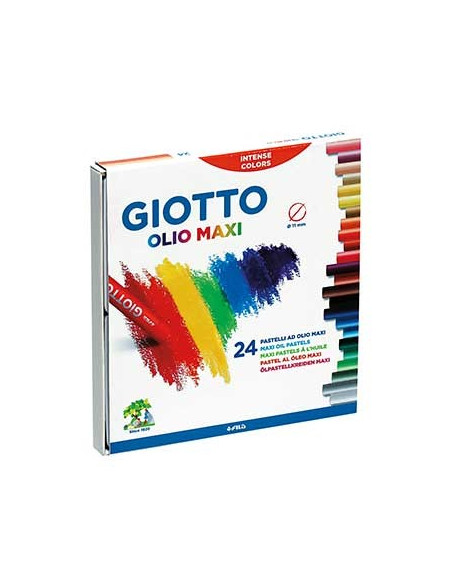 Lápis Pastel a Óleo Giotto Olio 24un