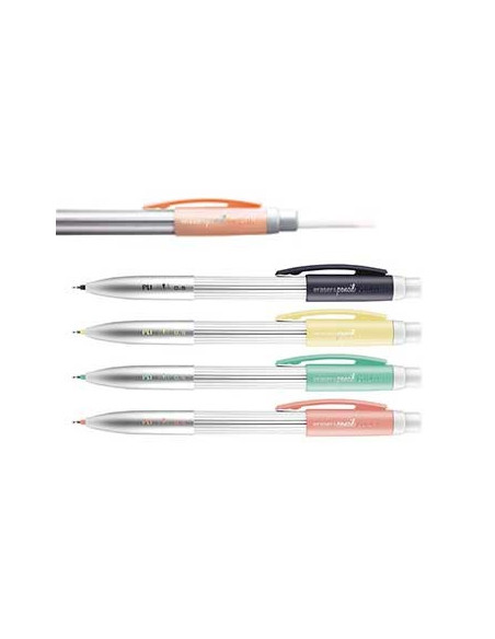 Lapiseira 0,5mm Milan PL1 Silver - 1un