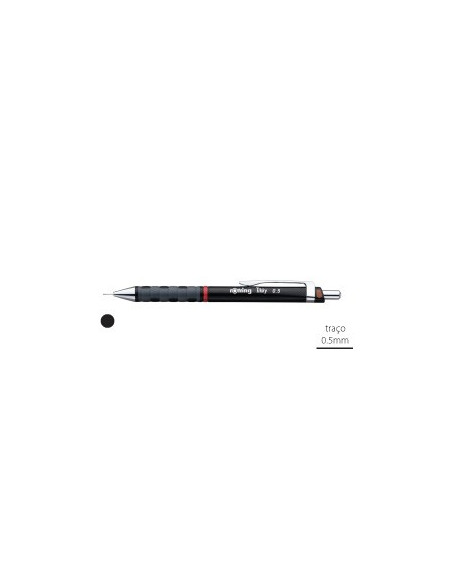 Lapiseira 0,5mm Rotring Tikky II  Preto 1un