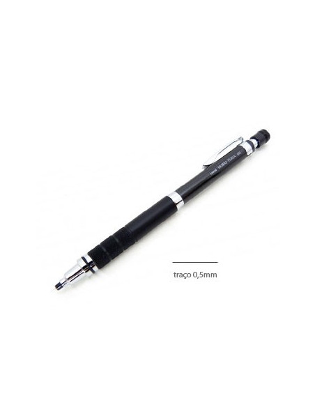 Lapiseira 0,5mm UNI Kurotoga M5-450T Preto - 1un