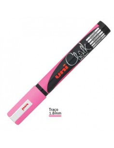 Marcador Resistente Uniball PWE5M ardosia 1,8mm Rosa Fluore