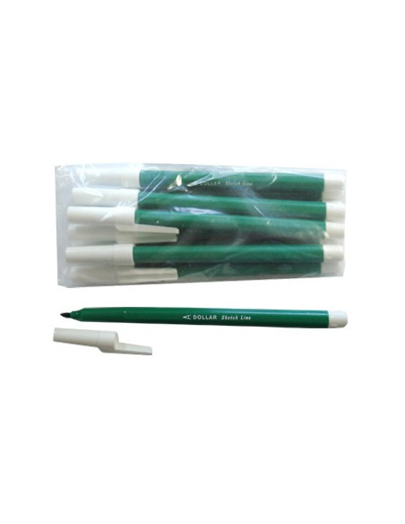 Marcador Feltro Medio 0.5mm Sketch Line 1un Verde Escuro