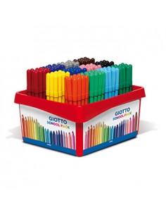 Marcador Feltro Giotto Turbo Color Schoolpack 144un