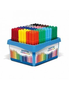 Marcador Feltro Giotto Turbo Maxi  Schoolpack 108un