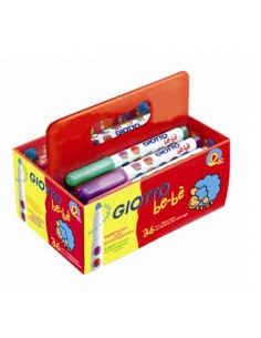 Marcador Feltro Giotto Be-Be Schoolpack 36un