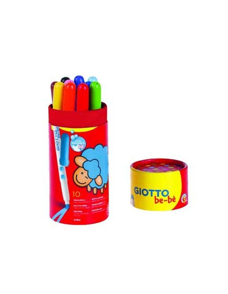 Marcador Feltro Giotto Be-Be Copo 10un
