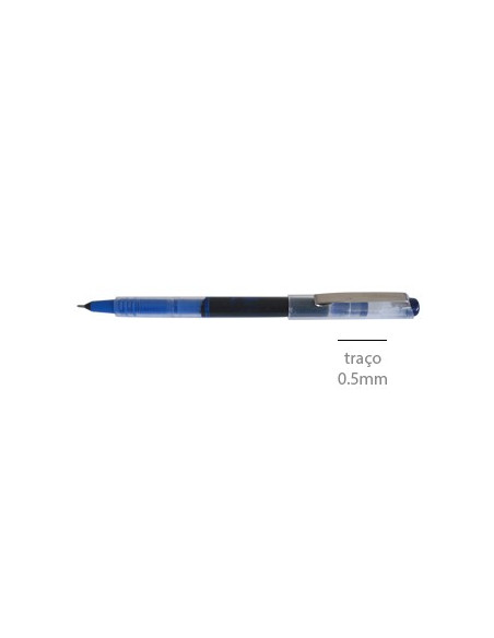 Marcador Ponta Fina 0,5mm Azul BYRX 1112 cx 50uni