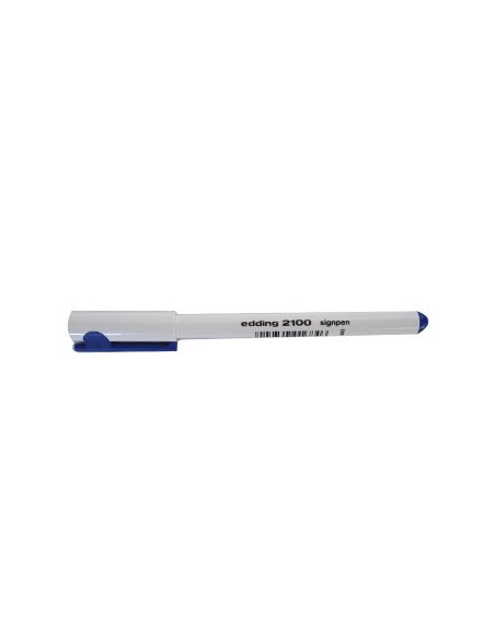 Marcador Ponta Fina Edding 2100 0.3mm Azul 1 unid