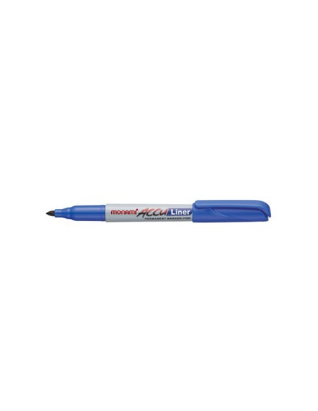 Marcador AccuLiner MonAmi X-Fine Azul 1 uni