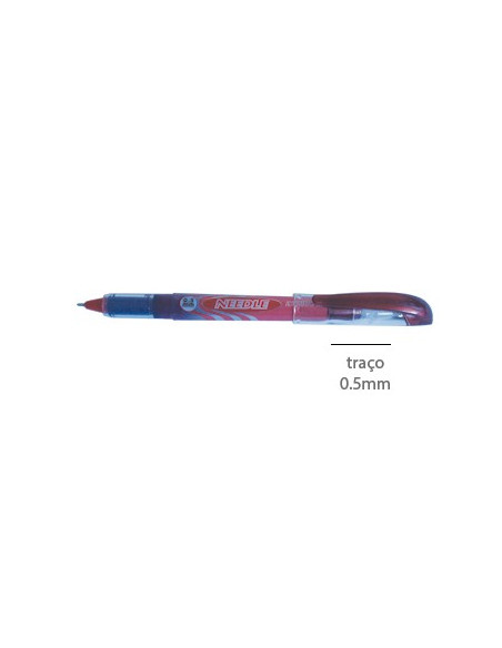Marcador Fino 0,5mm Penac Needle Vermelho 1un