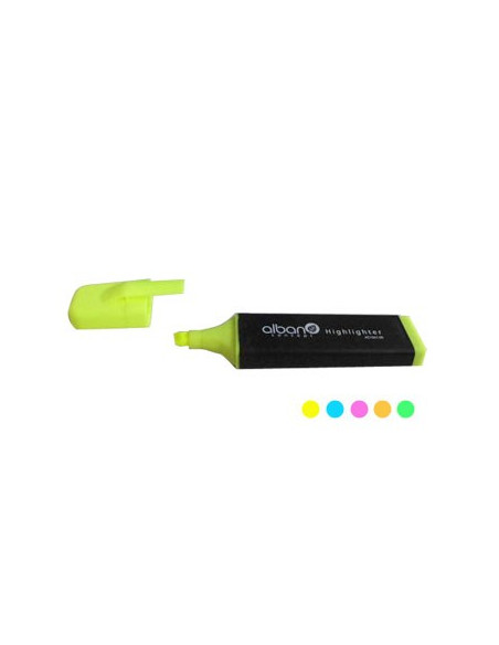 Marcador Fluorescente Alban AC1041-02 Azul-1un