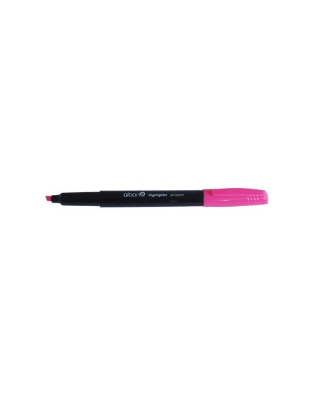 Marcador Fluorescente Rosa Ponta Bizelada -1un