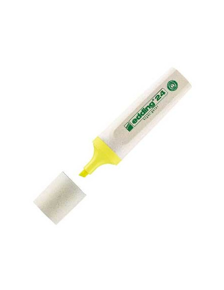 Marcador Fluorescente Edding 24 Amarelo - 1un