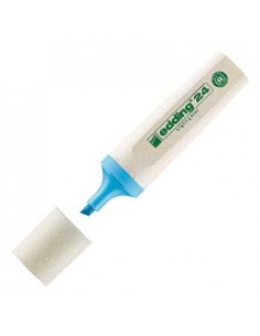 Marcador Fluorescente Edding 24 Azul - 1un