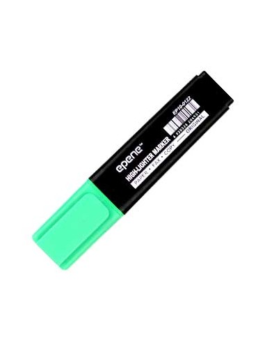 Marcador Fluorescente Epene EP10-0122 Verde-1un