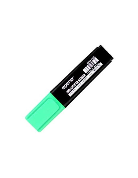 Marcador Fluorescente Epene EP10-0122 Verde-1un