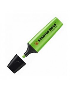 Marcador Fluorescente Stabilo Boss Verde 70/33 Cx 10un