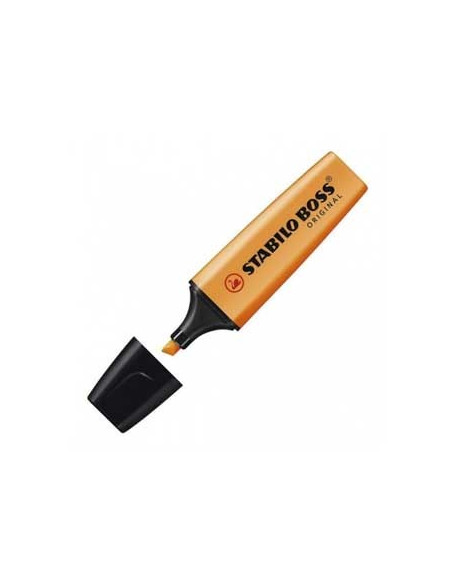 Marcador Fluorescente Stabilo Boss Laranja 70/54 Cx 10un