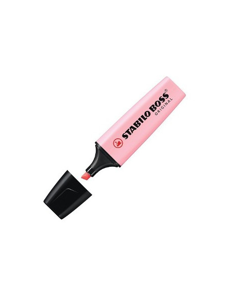 Marcador Fluorescente Stabilo Boss Pastel Rosa 70/129 10u