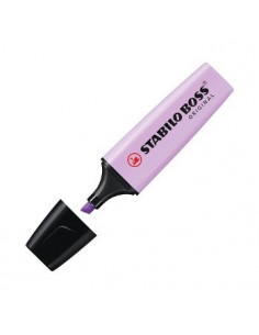 Marcador Fluorescente Stabilo Boss Pastel Violeta 70/155 10u