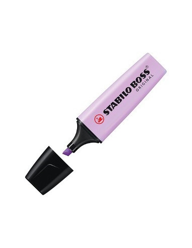 Marcador Fluorescente Stabilo Boss Pastel Violeta 70/155 10u