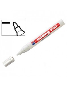 Marcador Grosso Edding 750 Branco 1 unid